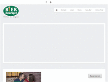 Tablet Screenshot of bierheuriger.at